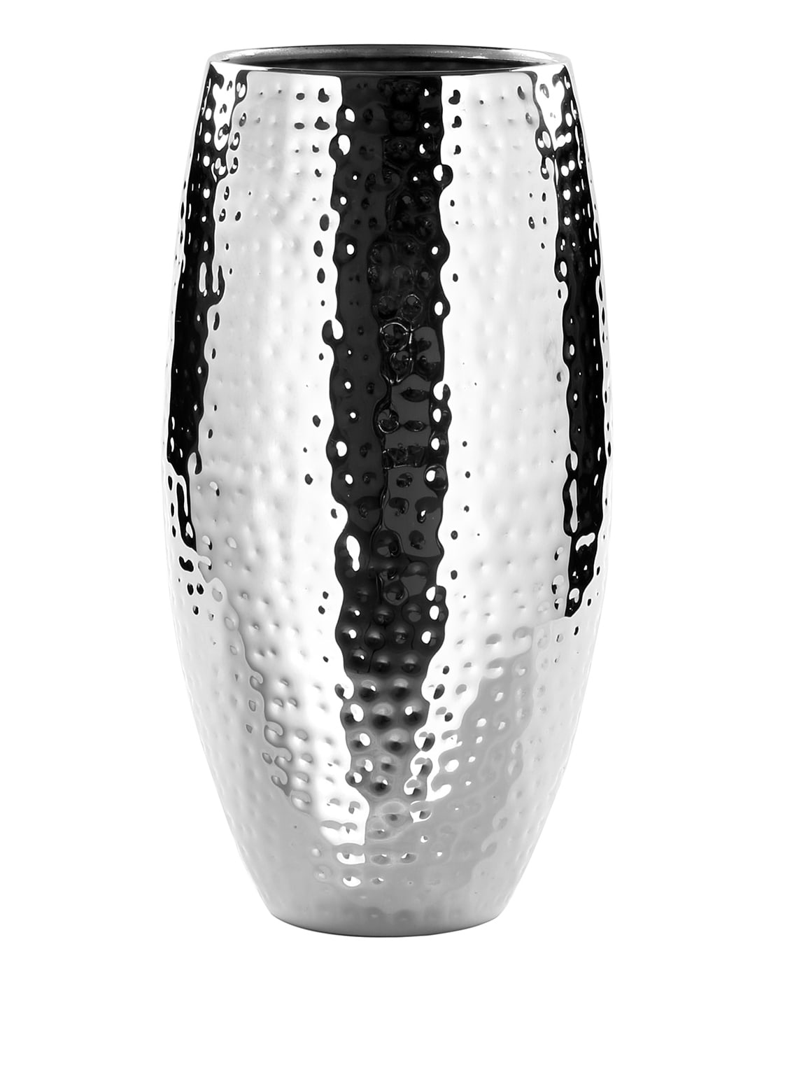 FINK Living Vase Africa Metall gehämmert 